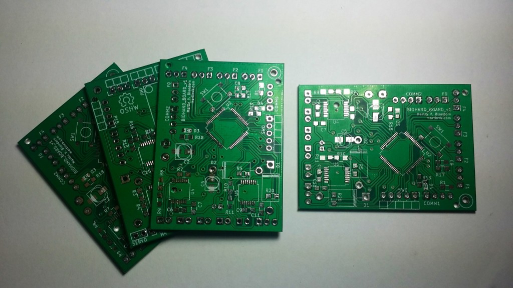 Biohand bare boards